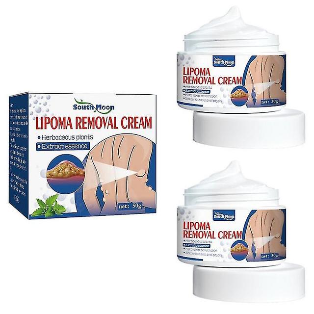 2pcs South Moon 50g Lipoma Removal Cream Effective Reduce Inflammation Anti-tumor Treatment Fat Bulges Lump Relief Swelling Fat Elimination Ointment on Productcaster.