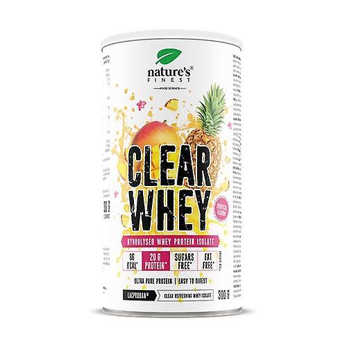 Natures Finest Clear whey isolate-tropical 300 g on Productcaster.