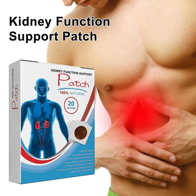 Kidney Function Support Patch, Kidney Function Improve Overall Physical Health Promote Detoxification, Improve Sleep Navel Patch Body on Productcaster.