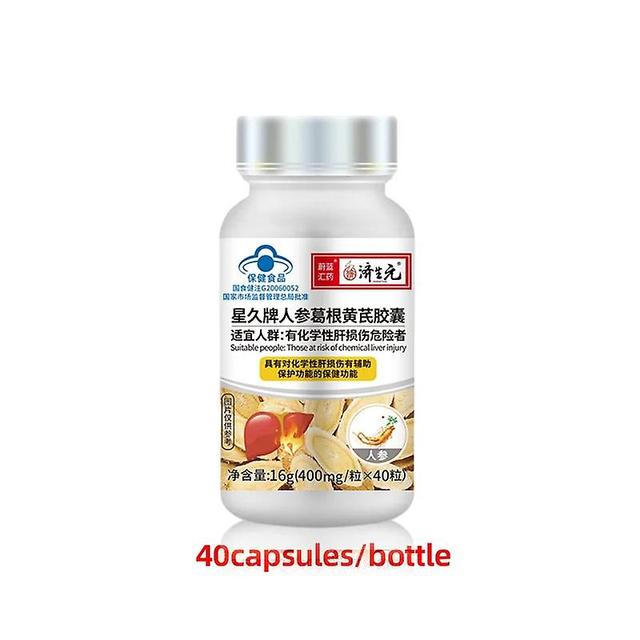 Tib Liver Supplements Kudzu Root Extract Ginseng Pueraria Mirifica Astragalus Liver Function Protection Capsule Health Food Cfda 1bottle 40capsules on Productcaster.