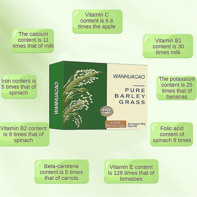 1-3pcs Naveta Barley Grass Powder 100% Pure & Organic, Naveta Pure Organic Barley on Productcaster.