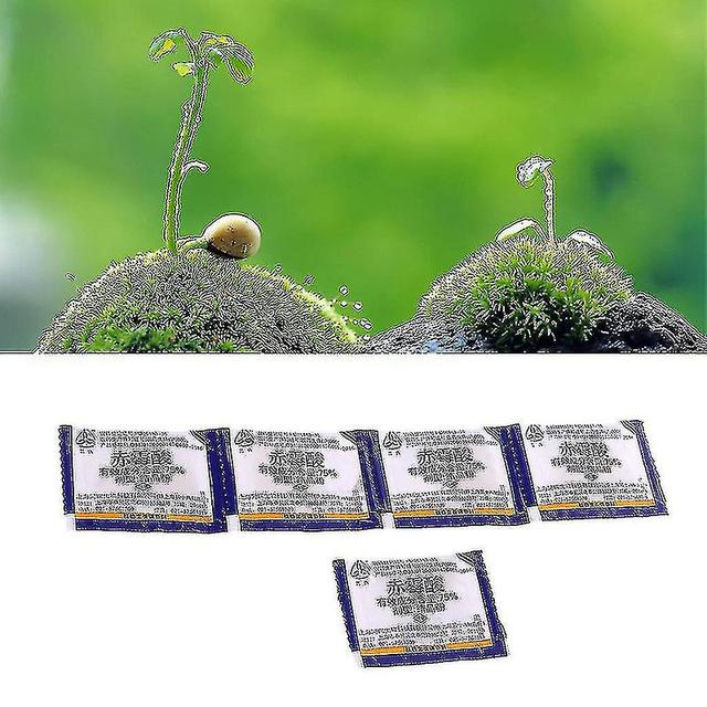 5pcs Garden Gibberellic Acid Ga3 75% Water Soluble White Plant Growth Powder on Productcaster.