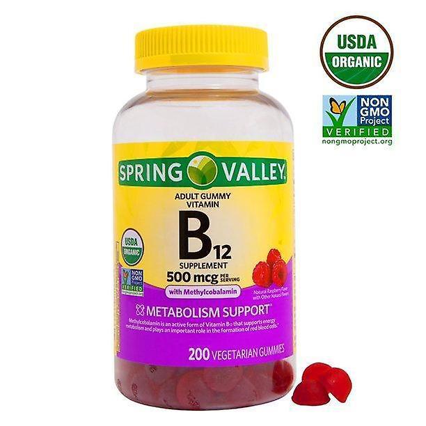 Spring valley vitamin b12 gummy, 500 mcg, 200 ct on Productcaster.