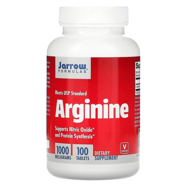 Jarrow Formulas, Arginine, 1000 mg, 100 Tablets on Productcaster.