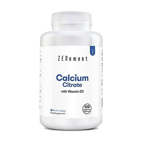 Zenement Calcium Citrate with Vitamin D3 120 capsules on Productcaster.