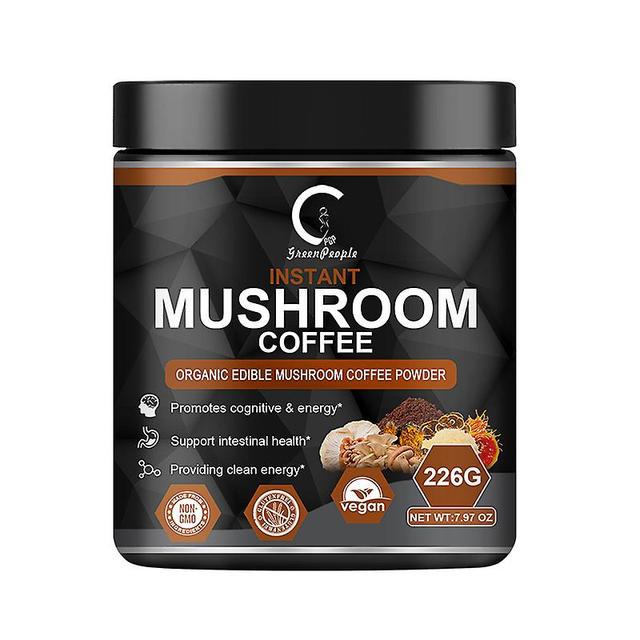 Vorallme 7-en-1 Complexe Champignon Substitut de café Énergie Immunitaire Soulagement de l’anxiété Clarté mentale Concentration Rafraîchissant 226g on Productcaster.