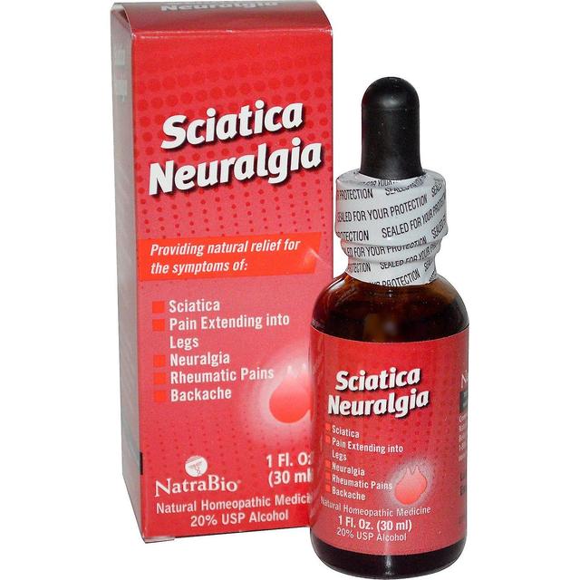 NatraBio, Ischias Neuralgie, 1 fl oz (30 ml) on Productcaster.