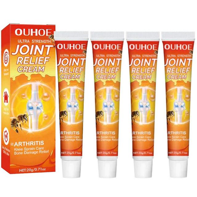 4pcs New Zealand Bee Venom Professional Care Gel, New Zealand Bee Venom Joint Relief Gel, Cream Gel For Bone And Joint Care 2024new B2 on Productcaster.