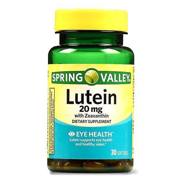 Spring Valley Jarný valley luteín so zeaxantínovými mäkkými gélmi, 20 mg, 30 poč on Productcaster.