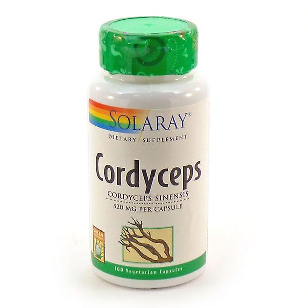 Solaray - cordyceps 520 mg. - 100 vegetariska kapslar on Productcaster.