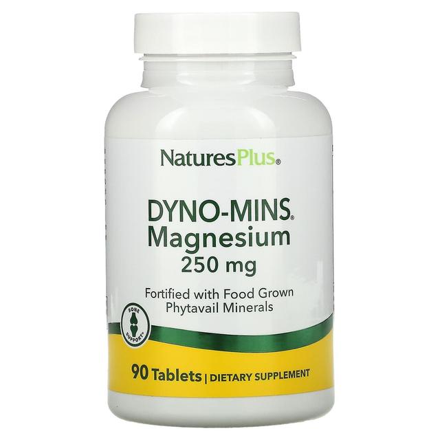 Nature's Plus NaturesPlus, Dyno-Mins, Magnesio, 250 mg, 90 Compresse on Productcaster.