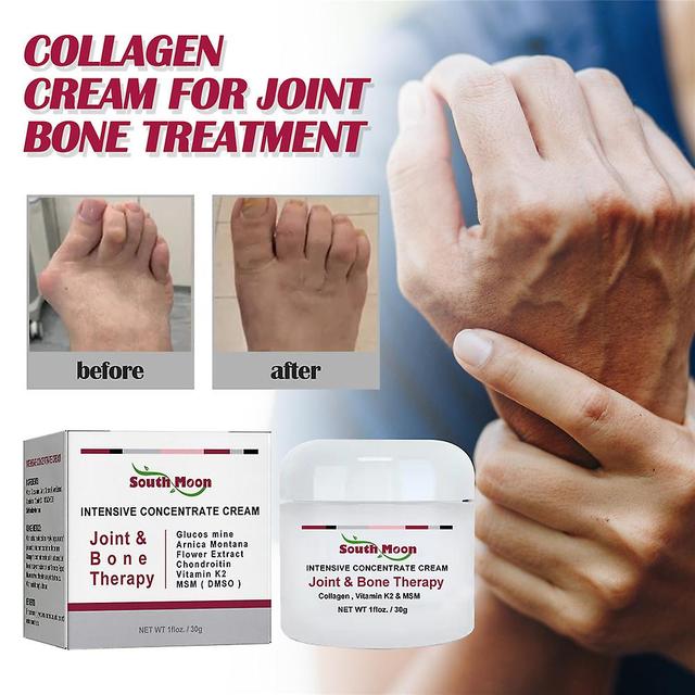 1/2pcs Joint Bone Therapy Collagen Cream Relieves Sore Joints Body Joint Relief Cream Nursing Balm 1PC on Productcaster.