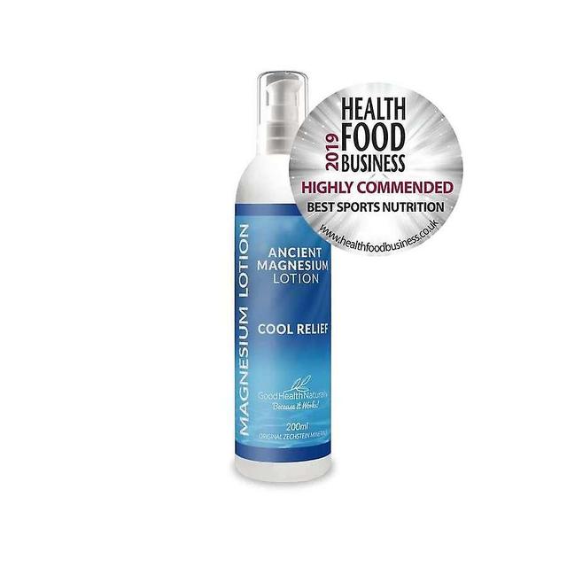 Good health naturally ancient magnesium lotion cool relief 200ml (currently unavailable) on Productcaster.