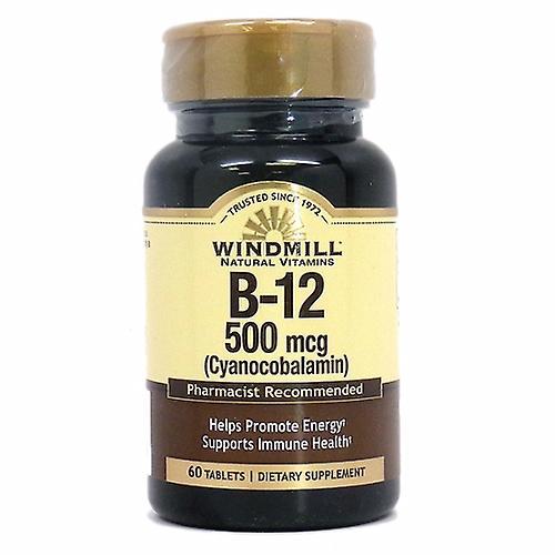 Nature Made Naturfremstillet vitamin B-12,500mcg,60 faner (pakke med 6) on Productcaster.