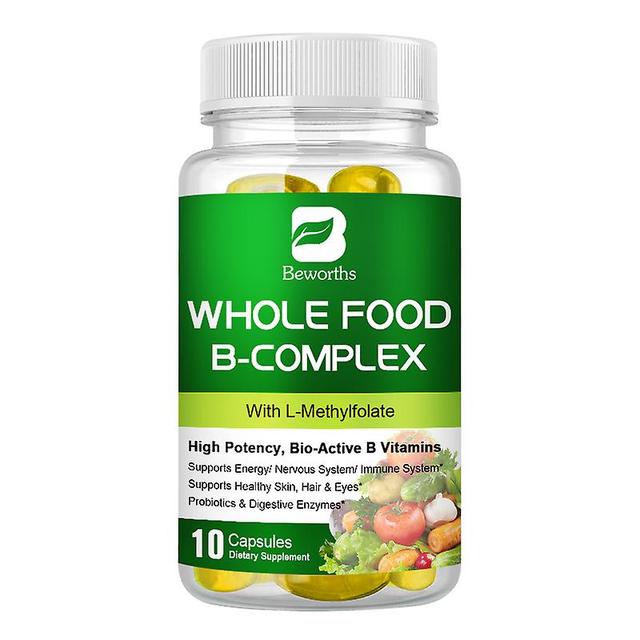 Bw 120p Vitamin B Complex Capsule B1 B2 B3 B5 B6 B7 B12 Anti Fatigue Liver Detoxification Skin Care Daily Nutritional Supplement Tib 10 capsules on Productcaster.