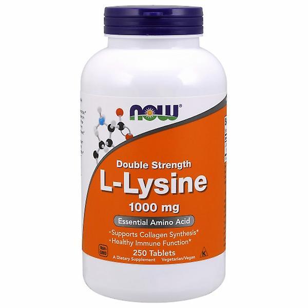 Now Foods L-Lysine, 1000 mg, 250 Tabs (Pack of 2) on Productcaster.