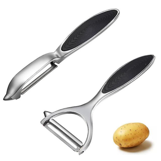 2pcs Fruit Vetable Er Zinc Alloy Potato Er Cucumber Carrot Er Kit Gadts on Productcaster.