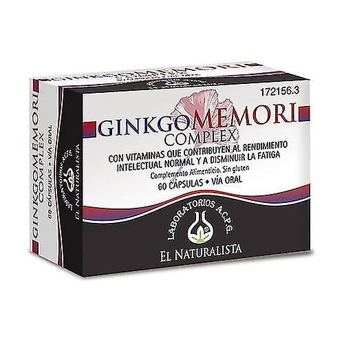 El Naturalista Ginkgomemori complex 60 capsules on Productcaster.