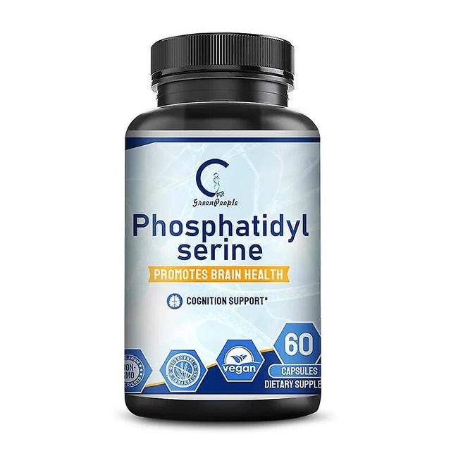 Hikig Phosphatidylserine Capsule Strengthen Memory Strengthen attention Refreshing Brain health Capsule 60pcs on Productcaster.