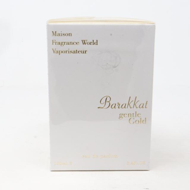 Barakkat Gentle Gold by Fragrance World Eau De Parfum 3.4oz Spray New With Box on Productcaster.