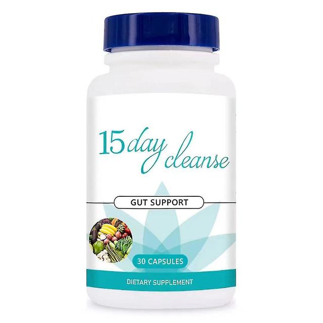 Hesf 15 Day Cleanse - Gut and Colon Support, Advanced Gut Cleanse Detox with Senna, Cascara Sagrada & Psyllium Husk, Non-GMO, 30 Capsules 2 Bottle on Productcaster.