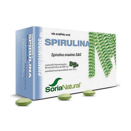 Soria Natural Spirulina tablety 60 tabliet on Productcaster.