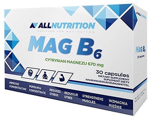 Allnutrition MAG B6 30 Capsules on Productcaster.