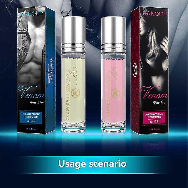 Stimulating 10ml Venom Pheromone Fragrance Perfume - Long-lasting for Men and Women only 1pc hook on Productcaster.