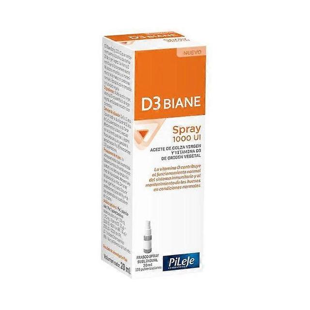 Pileje d3 biane spray 1000ui 20ml on Productcaster.