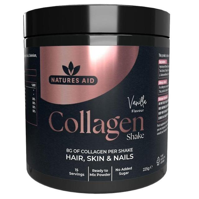 Natures Aid Nature's Aid Collagen Shake Powder 8000mg Vanilla 225g (153900) on Productcaster.