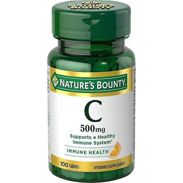 Natures Bounty Comprimidos de vitamina C pura da natureza, 500 mgs, 100 ct on Productcaster.