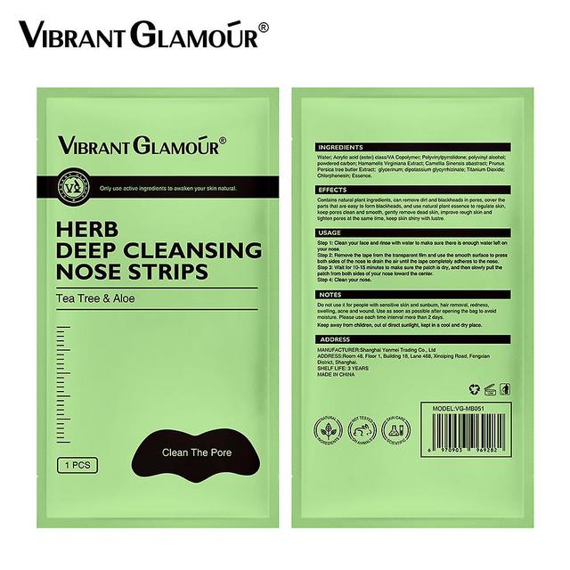 Qian Vibrant Glamour Herbal Fade Blackhead Repair Nose Patch 123 on Productcaster.