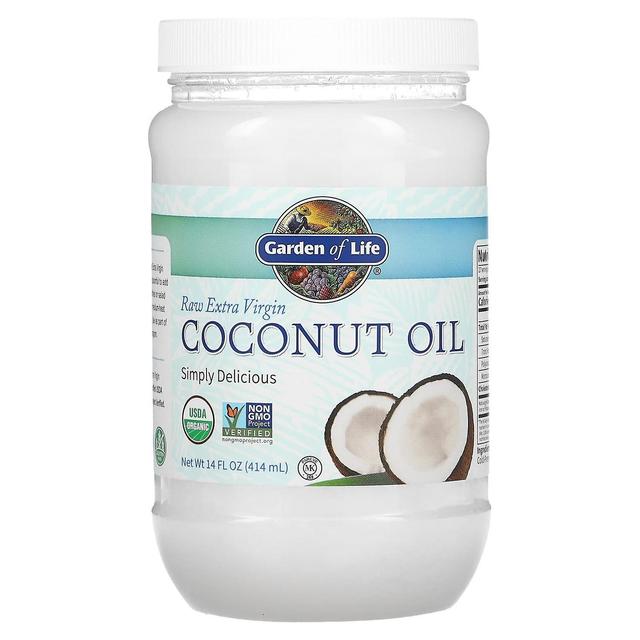 Garden of Life, Raw Extra Virgin Coconut Oil, 14 fl oz (414 ml) on Productcaster.