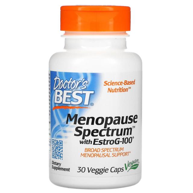 Doctor's Best, Menopause Spectrum with EstroG-100, 30 Veggie Caps on Productcaster.