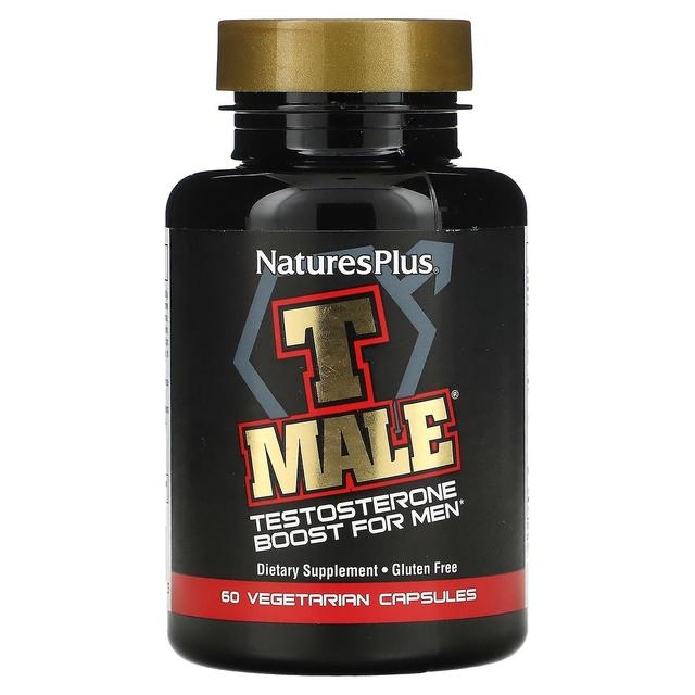 Nature's Plus NaturesPlus, T Male, Testosterone Boost For Men, 60 Vegetarian Capsules on Productcaster.