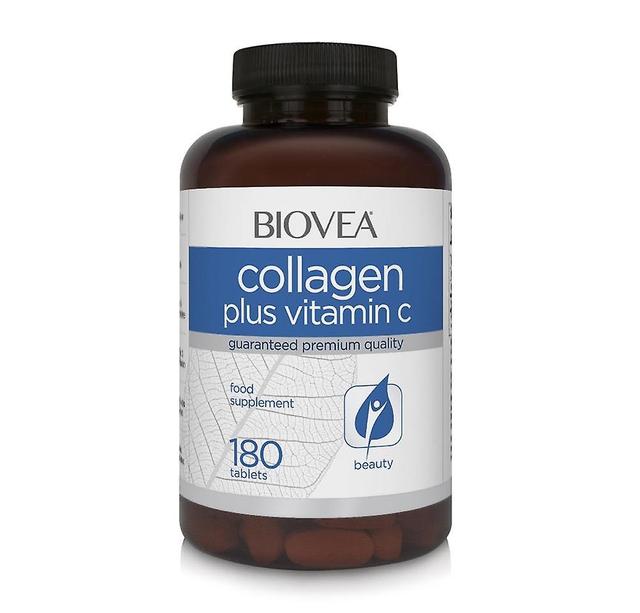 Biovea kollagen plus C-vitamin 180 tabletter on Productcaster.