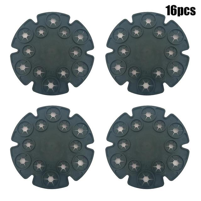 16 Porte-canne Plantes Caps de support de canne pour pois grimpants Haricots Concombres on Productcaster.