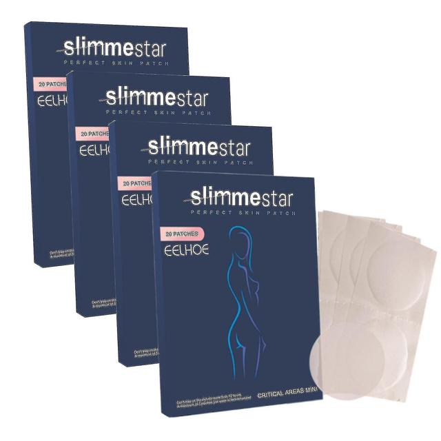 Hono Slimmestar Critical Area Mini Slimming Patches - Effective Fat Burning Solution 80PCS on Productcaster.