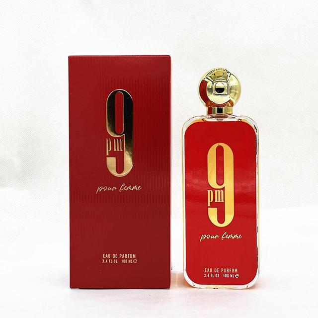 9 Am Pour Femme Perfume, långvarig doft 100ml parfym för män spray RÖD on Productcaster.