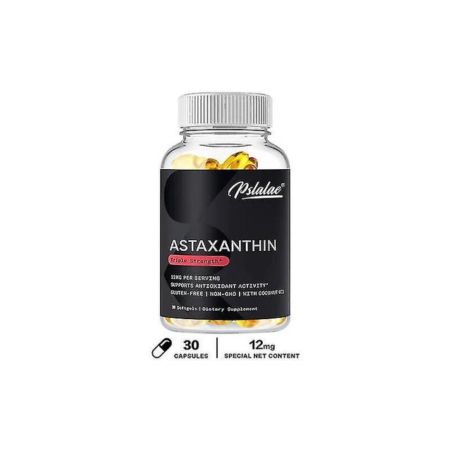 Islandský astaxantín | Výživové doplnky - 120 vegánskych mäkkých gélov | Bez geneticky modifikovaných organizmov 30 Capsules on Productcaster.