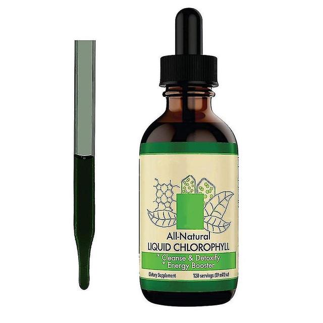 All Natural Chlorophyll Liquid Drops - Aumenta l'energia, aiuta la digestione e supporta il sistema immunitario - Deodorante interno on Productcaster.