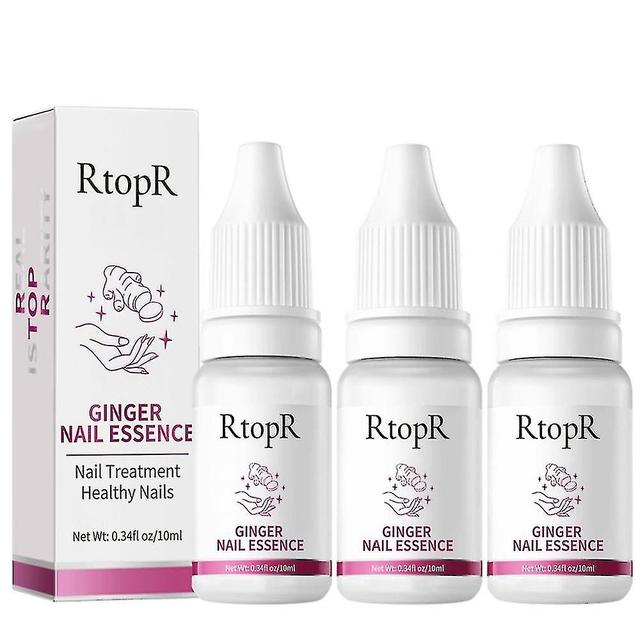 Tanyun 3pcs Ginger Nail Essence Antibacterial Kill Fungus Repair Essential Oil -10ml on Productcaster.