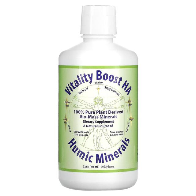 Morningstar Minerals, Vitality Boost HA, Humic Minerals, 32 fl oz (946 ml) on Productcaster.