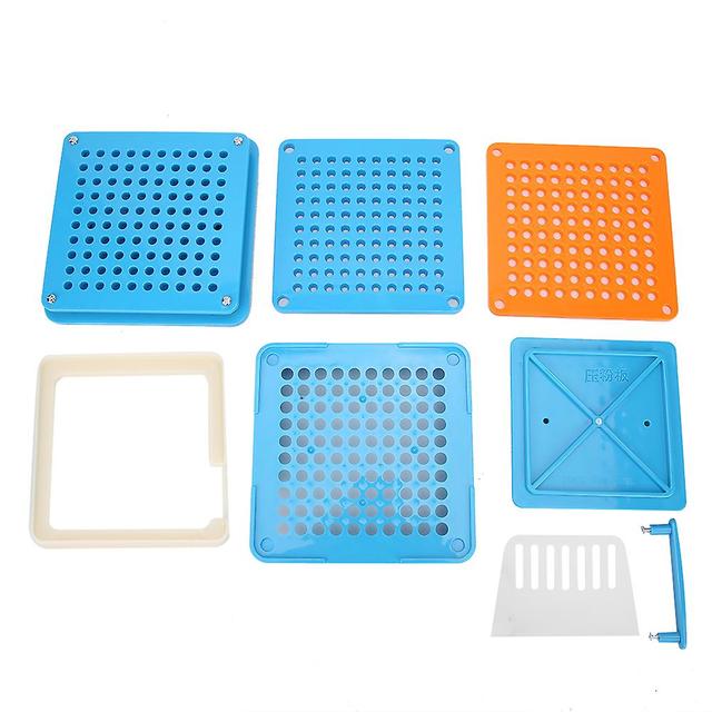 Gegong 100 Holes Capsules Filling Tool Empty Capsule Plates Capsule Filling Machine 1#blue 1# on Productcaster.