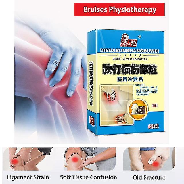 Cold Compress Gel Herb Extract Medical Plaster Sports Fall Injury Muscle/back P on Productcaster.