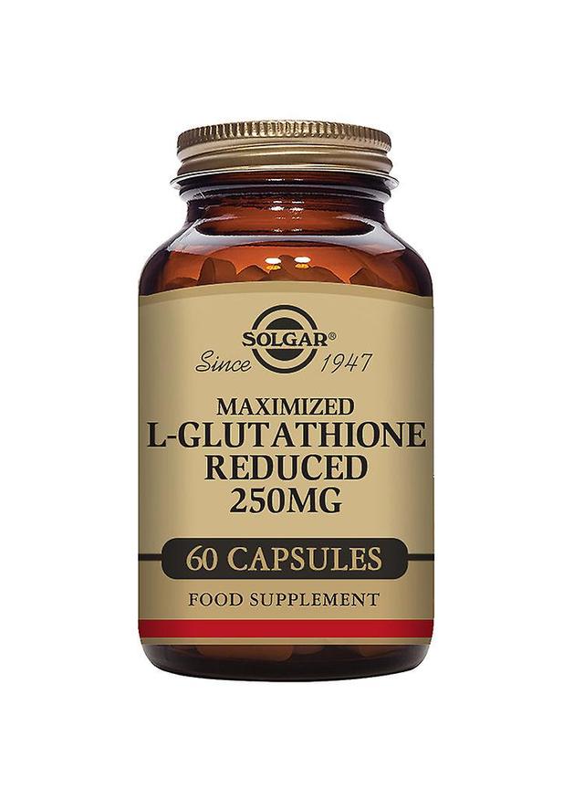 Solgar maximised l-glutathione 250mg 60's on Productcaster.