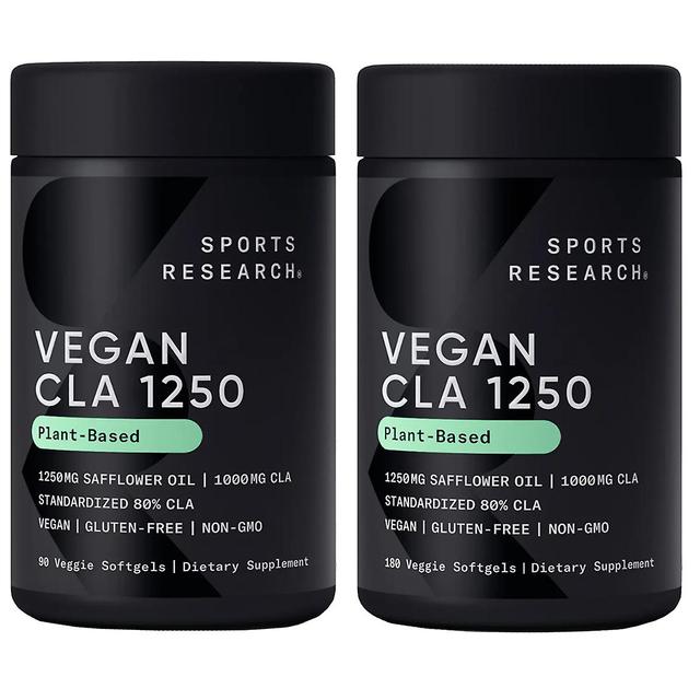 Sweet Sweat Sports Research Vegan CLA Dietary Supplement 90 Softgels on Productcaster.