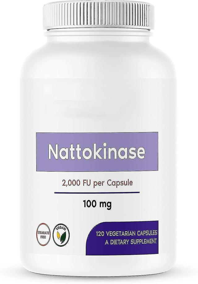 Nattokinase 120 Vegetarian Capsules on Productcaster.