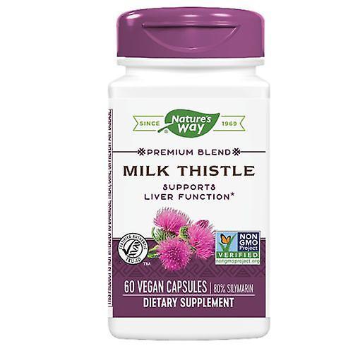 Nature's Way Milk Thistle Extracto Estandarizado, EXTRACTO, 60 CAP (Pack de 2) on Productcaster.