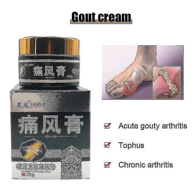 Tib 30g Zb Chinese Herbal Medicine Gout Cream Treatment Acute Gouty Arthritis/tophus/chronic Arthrit on Productcaster.